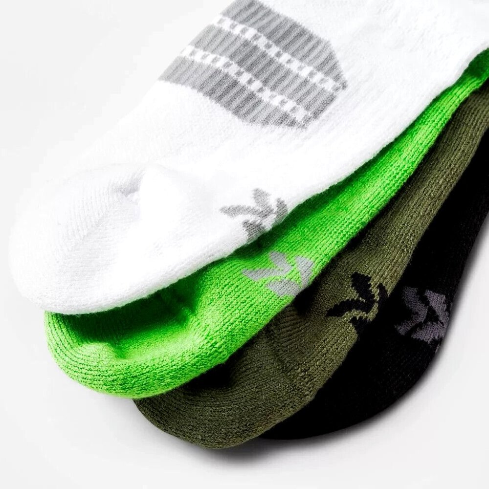 2pack All In Motion Men's Crew Socks 8 Pack size 6-12 (16 pairs in total) - Picture 11 of 12